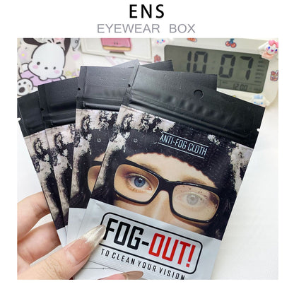 Nano Anti-Fog Glasses Cloth with Premium Packaging
