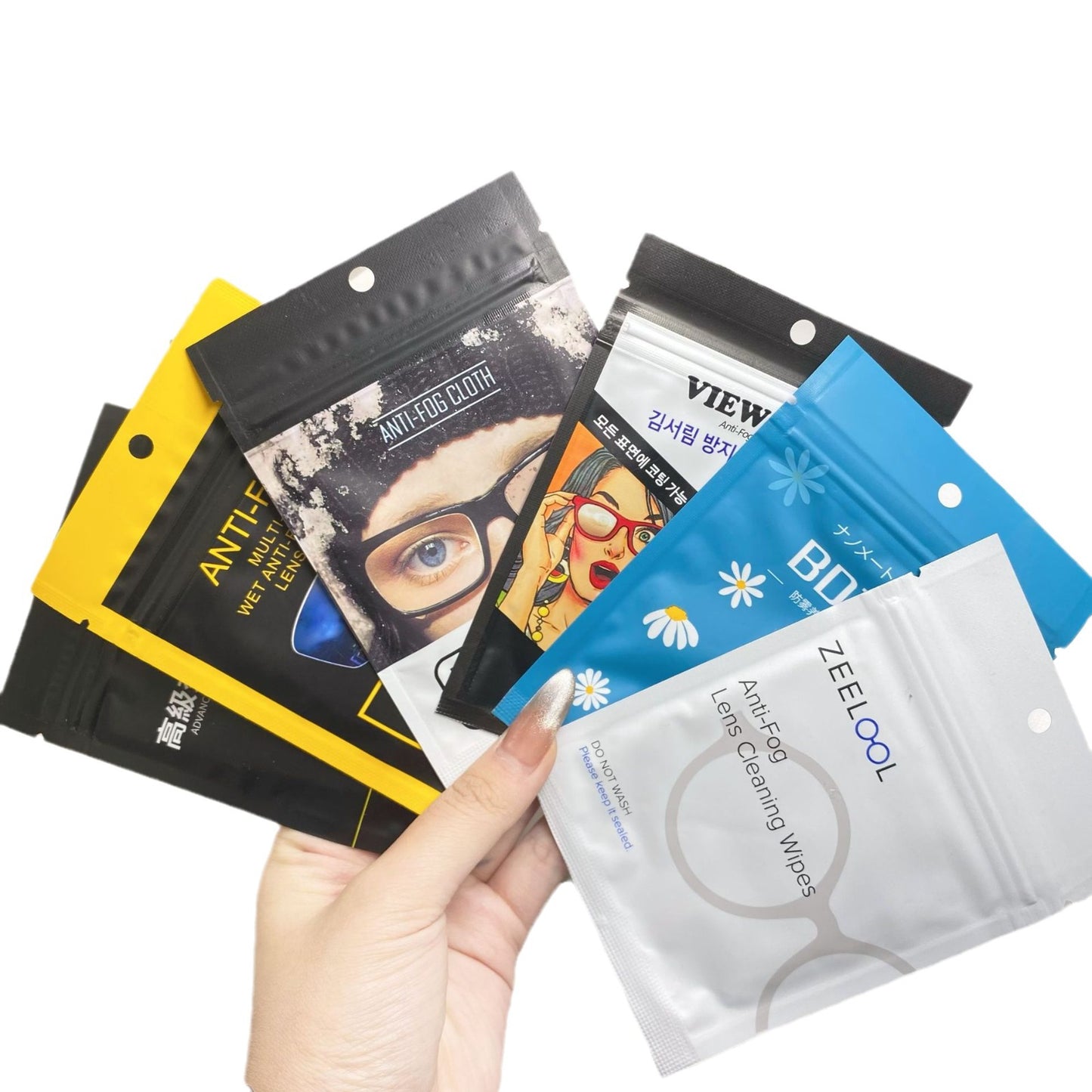 Nano Anti-Fog Glasses Cloth with Premium Packaging