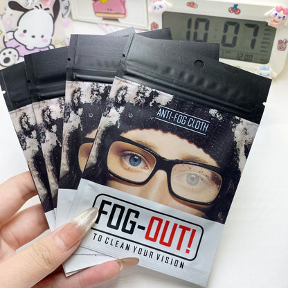 Nano Anti-Fog Glasses Cloth with Premium Packaging